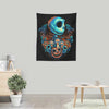 Colorful Pumpkin King - Wall Tapestry