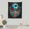 Colorful Pumpkin King - Wall Tapestry