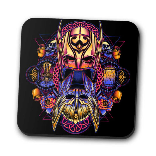 Colorful Thunder - Coasters
