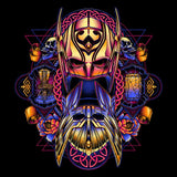 Colorful Thunder - Wall Tapestry