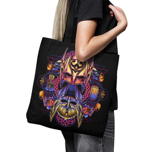 Colorful Thunder - Tote Bag
