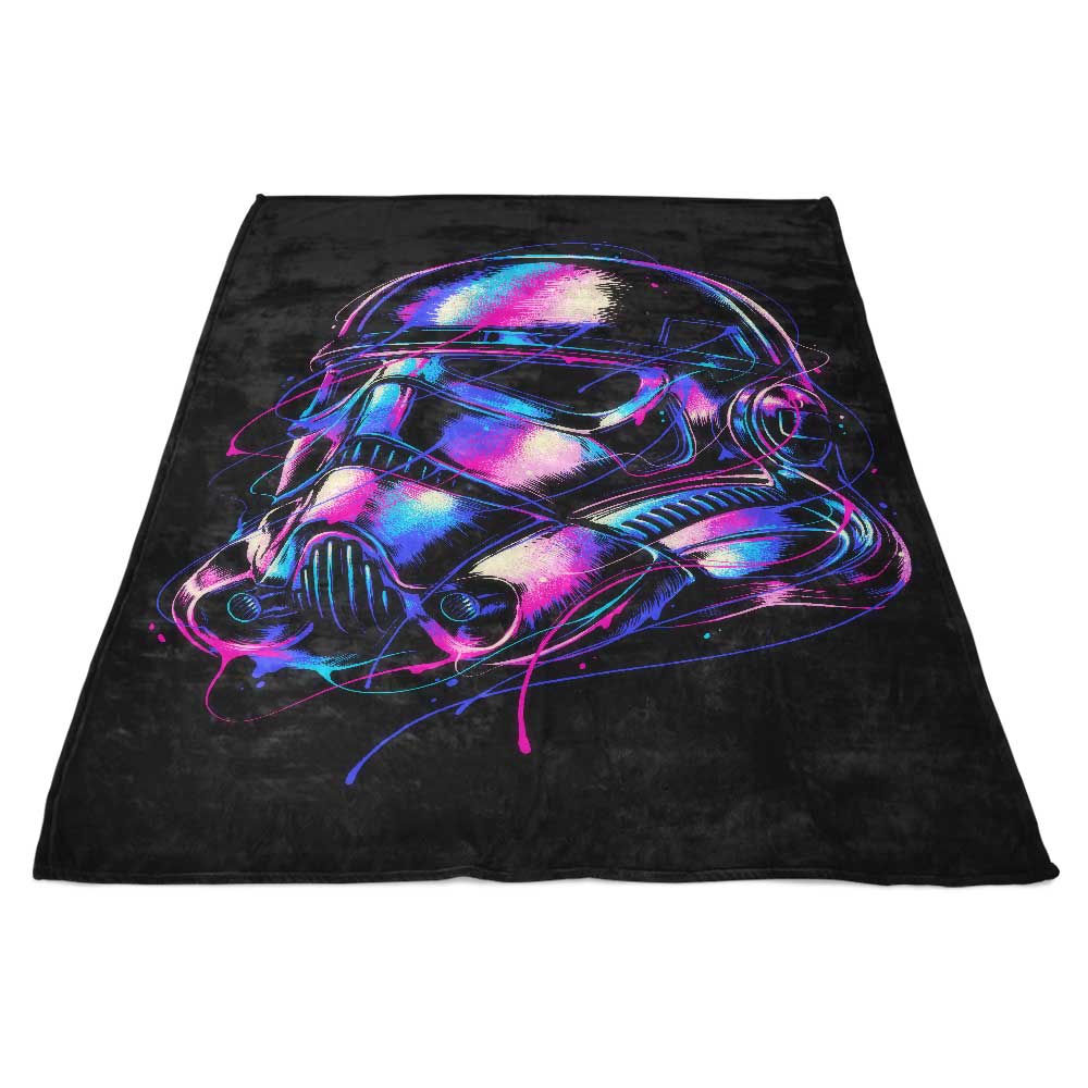 Colorful Trooper - Fleece Blanket
