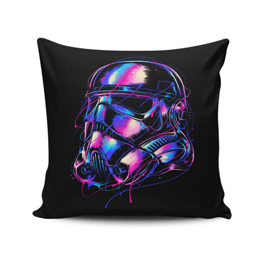 Colorful Trooper - Throw Pillow