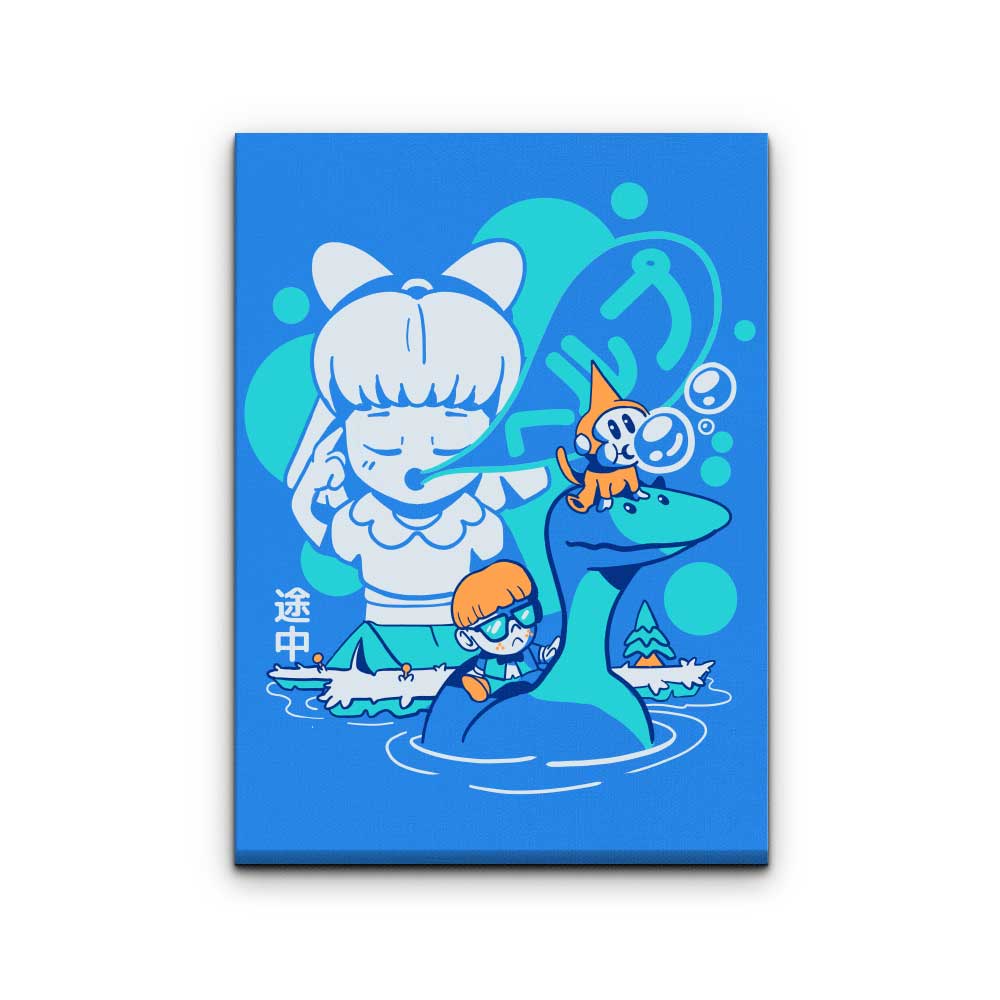 Coming for the Rescue - Canvas Print