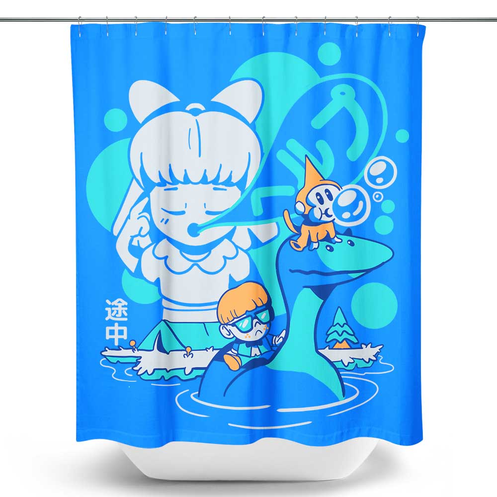 Coming for the Rescue - Shower Curtain