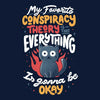 Conspiracy Theory - Shower Curtain