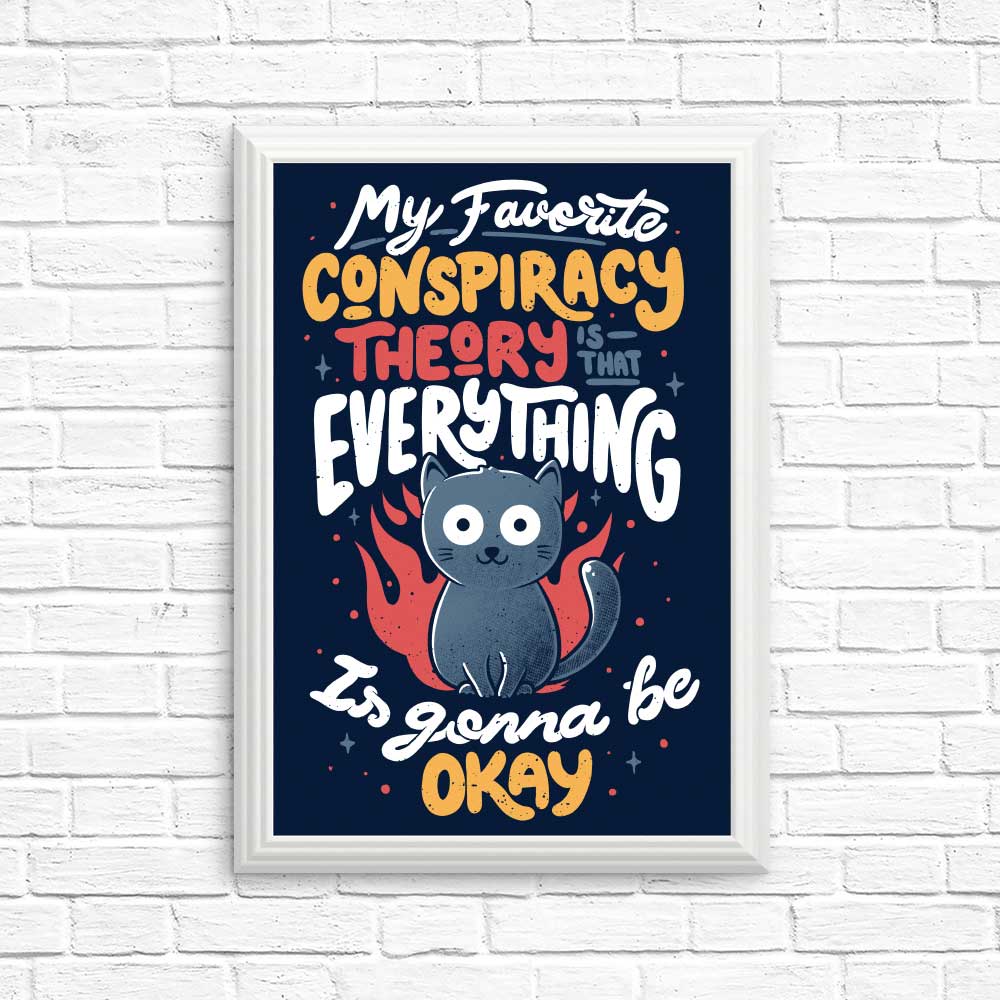 Conspiracy Theory - Posters &amp; Prints – Once Upon a Tee