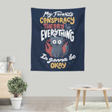 Conspiracy Theory - Wall Tapestry