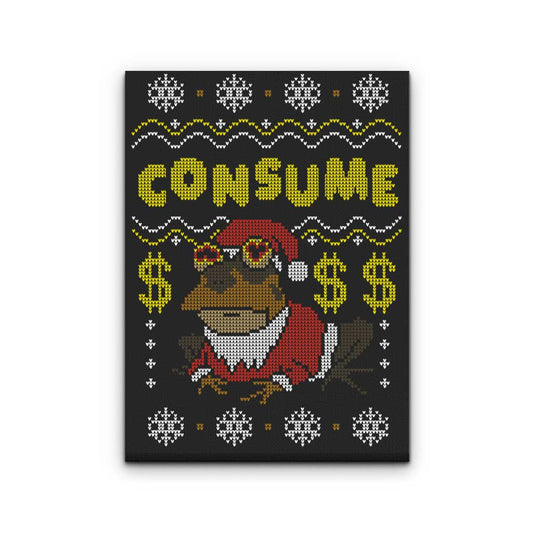 Consume - Canvas Print
