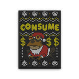 Consume - Canvas Print