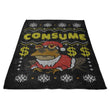 Consume - Fleece Blanket