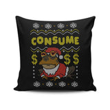 Consume - Throw Pillow