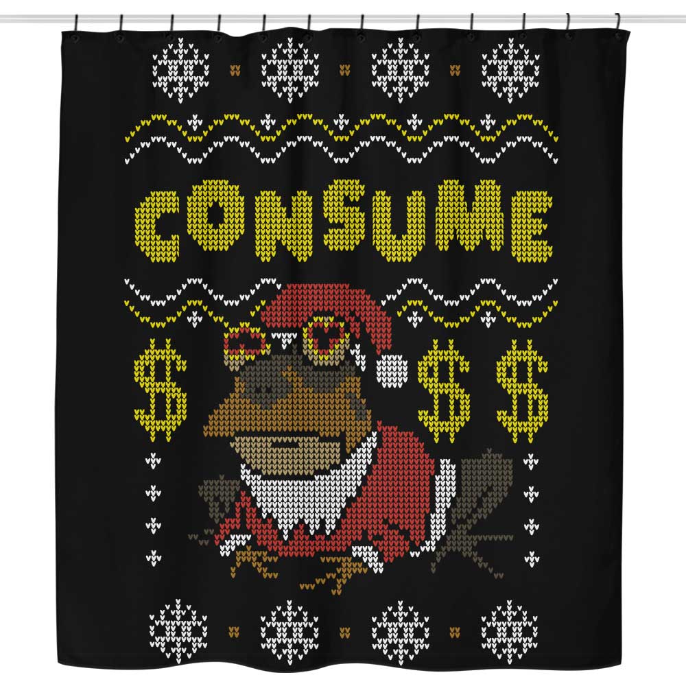 Consume - Shower Curtain