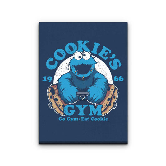 Cookie's Gym - Canvas Print