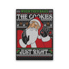 Cookies Just Right - Canvas Print