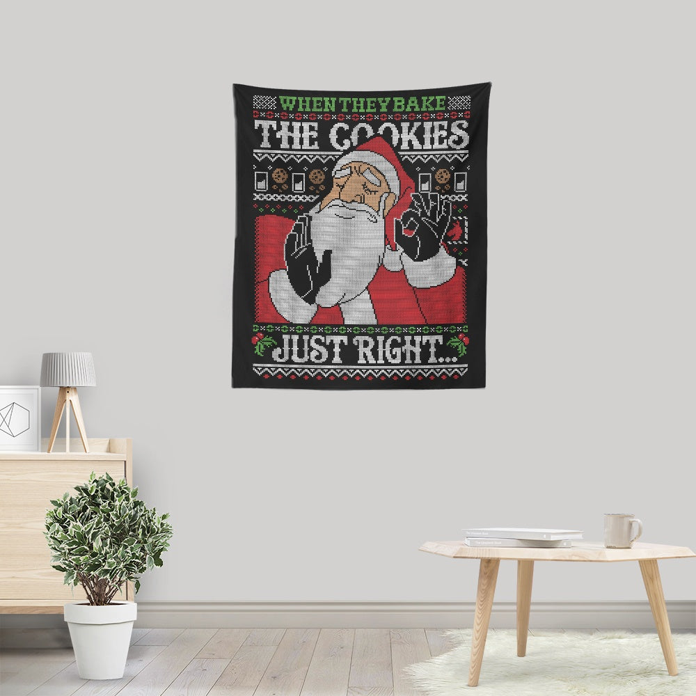 Cookies Just Right - Wall Tapestry