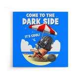 Cooler on the Dark Side - Canvas Print