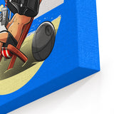 Cooler on the Dark Side - Canvas Print