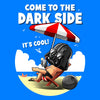 Cooler on the Dark Side - Shower Curtain