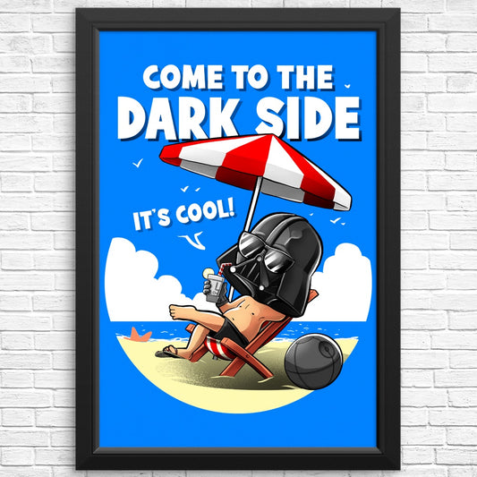 Cooler on the Dark Side - Posters & Prints