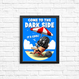 Cooler on the Dark Side - Posters & Prints