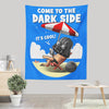 Cooler on the Dark Side - Wall Tapestry