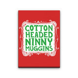 Cotton Headed - Canvas Print