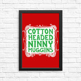 Cotton Headed - Posters & Prints