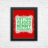 Cotton Headed - Posters & Prints