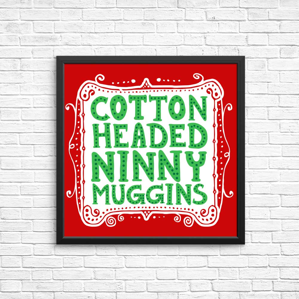 Cotton Headed - Posters & Prints