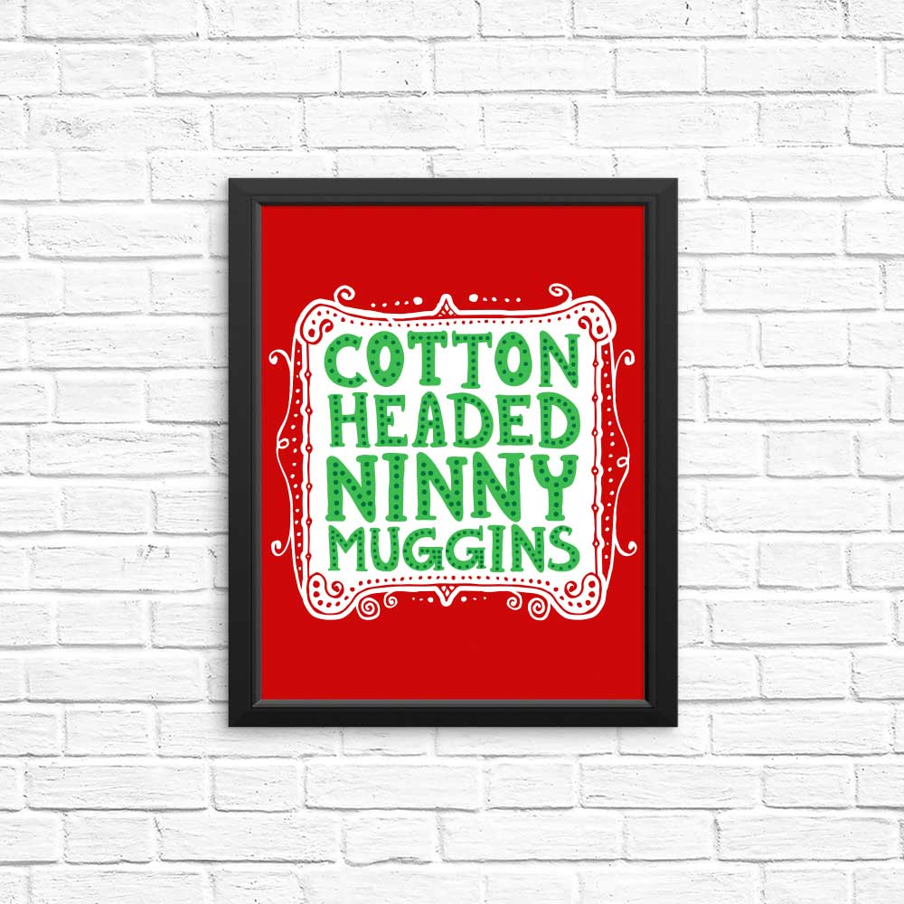 Cotton Headed - Posters & Prints