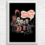 Couch Gag Horror - Posters & Prints
