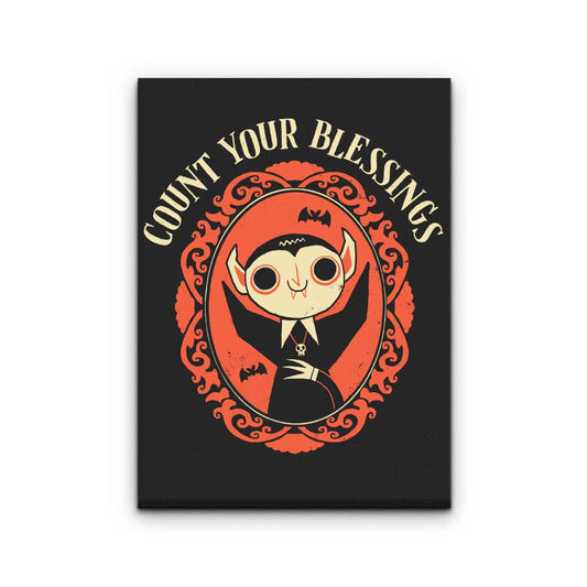 Count Your Blessings - Canvas Print