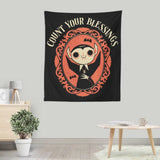 Count Your Blessings - Wall Tapestry