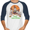 Coven of Trash Witches - 3/4 Sleeve Raglan T-Shirt