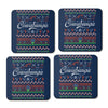 Cowabunga Christmas - Coasters