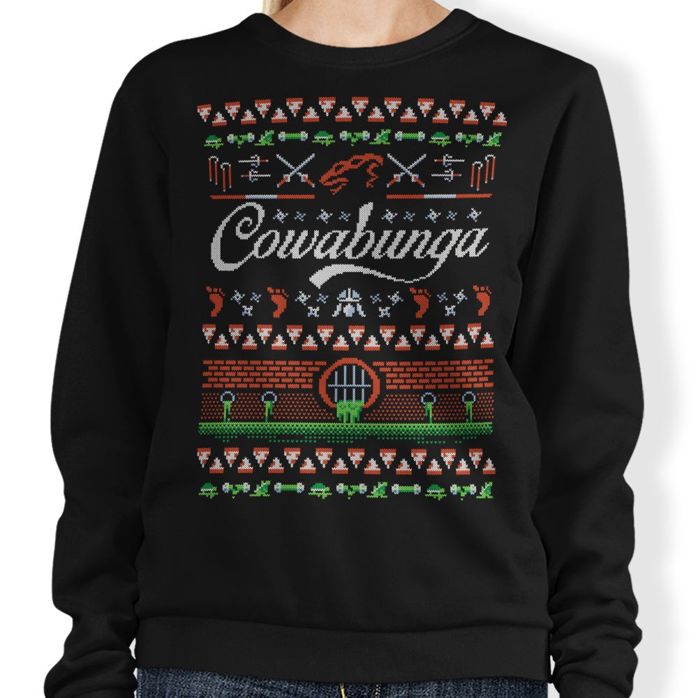 Cowabunga Christmas - Sweatshirt