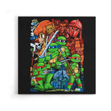 Cowabunga Pilgrim - Canvas Print
