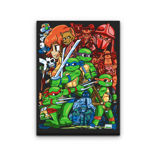 Cowabunga Pilgrim - Canvas Print