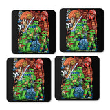 Cowabunga Pilgrim - Coasters