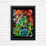 Cowabunga Pilgrim - Posters & Prints