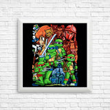 Cowabunga Pilgrim - Posters & Prints