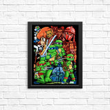 Cowabunga Pilgrim - Posters & Prints