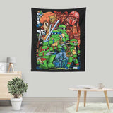 Cowabunga Pilgrim - Wall Tapestry