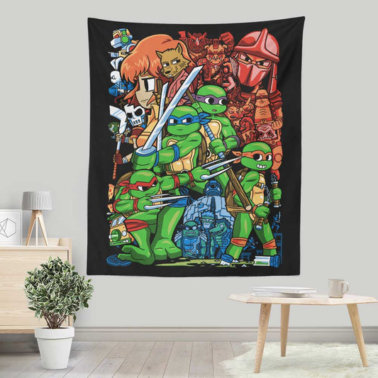 Cowabunga Pilgrim - Wall Tapestry