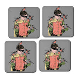 Crazy Bird Lady - Coasters