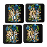 Crazy Space - Coasters