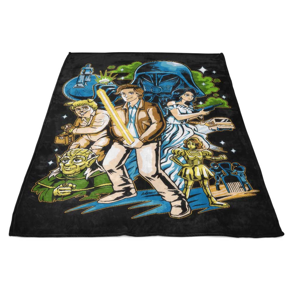 Crazy Space - Fleece Blanket