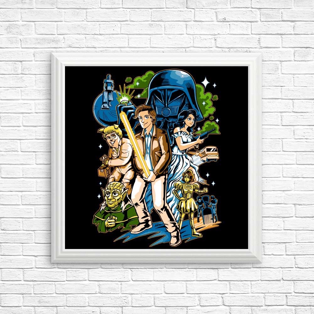 Crazy Space - Posters & Prints