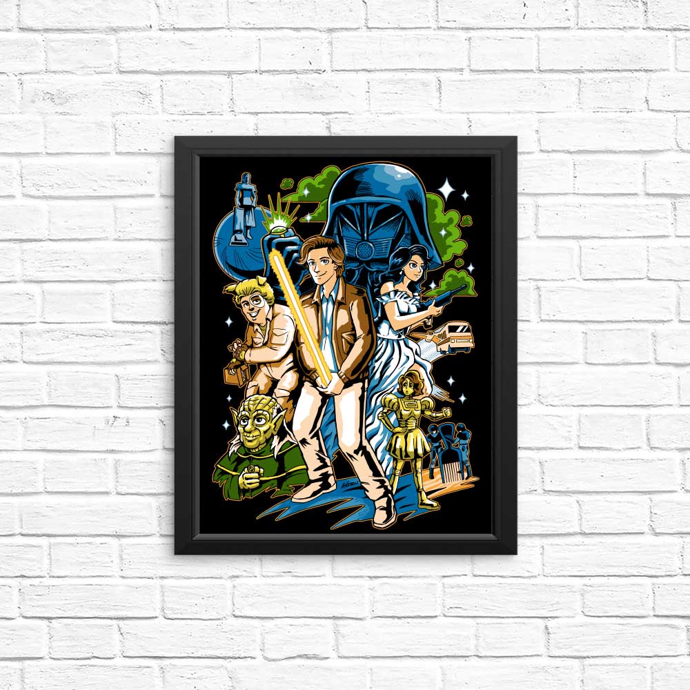 Crazy Space - Posters & Prints